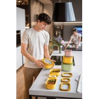 Boîte de conservation STORE&MORE BIO 1,9 L Jaune - Visuel 1